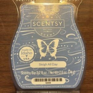 Scentsy Sleigh All Day Scent Bar in Blue
